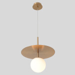 Фото 2 Светильник подвесной Crystal Lux UVA SP1.1 BRASS