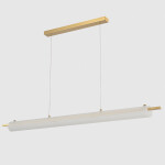 Фото 1 Светильник подвесной Crystal Lux TUNNEL SP40 LED BRASS