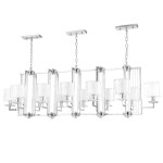 Фото 4 Люстра Crystal Lux NICOLAS SP12 L1600 NICKEL/WHITE