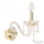 Фото 2 Бра хрустальные 104B/1/165 G Bohemia Ivele Crystal