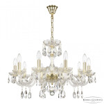 Фото 2 Люстра хрустальная 117/10/240 G Bohemia Ivele Crystal