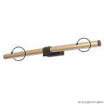 Фото 4 Бра Crystal Lux PRADA AP16W BRASS