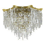 Фото 3 SL1659.302.07 Светильник потолочный ST-Luce Латунь/Прозрачный E14 7*60W OFELIA