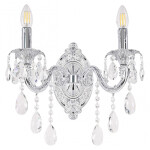 Фото 5 Бра с хрустальными подвесками AL7901B10/2/175 B NW Bohemia Ivele Crystal