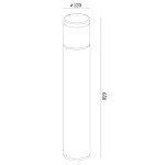 Фото 5 8108 Наземный уличный светильник CHICAGO