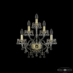 Фото 2 Бра хрустальные 1409B/2+2+1/160 G