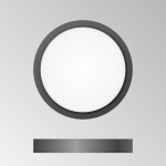 Фото 6 CL738121N Бейсик Черный Св-к Накл. LED 12W*4000K