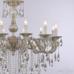 Фото 2 Люстра бронзовая 71101/12/300 B WMG Bohemia Ivele Crystal
