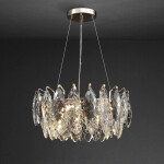 Фото 5 Люстра D8011P/R-600 gold/smoky