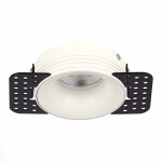 Фото 2 ST218.558.01 Св-к встр. Белый GU10 1*50W  IP20 D78xH30 165-265V Без ламп Встраиваемые светильники