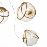 Фото 1 SL1181.313.03 Светильник подвесной ST-Luce Латунь/Латунь, Прозрачный E27 3*40W ACERRA