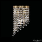 Фото 1 Бра хрустальные 83401BL/18IV-34 G Balls Bohemia Ivele Crystal