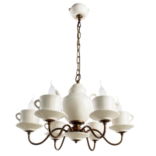 Фото Подвесная люстра Arte Lamp SERVIZIO A6483LM-6WH