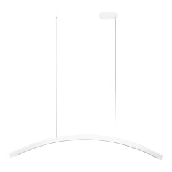 Фото SL6232.513.01 Светильник подвесной ST-Luce Белый/Белый LED 1*20W 4000K ХАРМОНИ