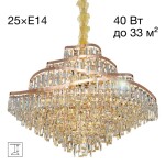 Фото 3 CL315192 NAIAD Золото Люстра