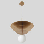 Фото 1 Светильник подвесной Crystal Lux UVA SP1.3 BRASS