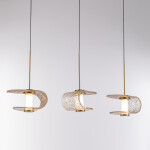 Фото 5 Подвесной светильник MD24020901-3B gold/cognac