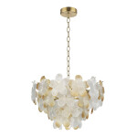 Фото 3 SL6240.203.06 Светильник подвесной ST-Luce золотистый/Прозрачный, янтарный E14 6*60W ТЕНДЕРО