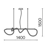 Фото 1 Подвесной светильник Maytoni MOD166PL-L30G3K