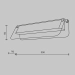Фото 4 Настенный светильник (бра) Maytoni MOD296WL-L6BC3K