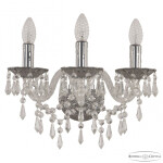 Фото 1 Бра хрустальные AL16303B/3/141 CG Bohemia Ivele Crystal