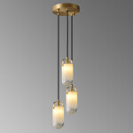 Фото 5 Подвесной светильник MT9056-3H brass