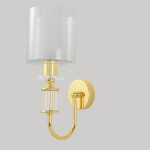 Фото 3 Люстра Crystal Lux ELENA AP1 GOLD