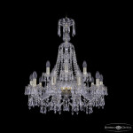 Фото 3 Люстра хрустальная 1403/10+5/240/XL-80 G