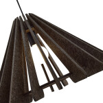 Фото 1 SL3002.413.01 Светильник подвесной ST-Luce Черный/Серый E27 1*60W СЕНТИТО