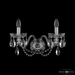 Фото 2 Бра хрустальные 1402B/2/195/XL Ni Bohemia Ivele Crystal