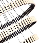 Фото 1 SL6203.403.105 Люстра подвесная ST-Luce Черный/Белый LED 1*105W 3000K ESTENSE