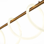 Фото 1 SL6102.303.45 Светильник подвесной ST-Luce Латунь/Белый LED 1*45W 4000K SAGRATO