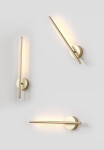 Фото 4 Поворотный настенный светильник Crystal Lux VERDE AP L500 GOLD