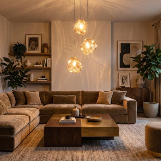 Фото CL247084 ROCKA Янтарный Подвес