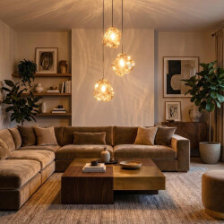 Фото CL247084 ROCKA Янтарный Подвес