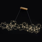 Фото 5 Люстра Lucciola 14A matt gold