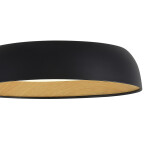 Фото 1 SLE1812-402-01 Светильник потолочный Черный, Древесный/белая LED 1*36W 4000K MUSE