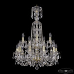Фото 3 Люстра хрустальная 1402/10+5/195/XL-81/2d G