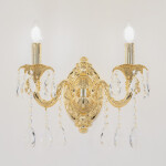 Фото 4 Бра с хрустальными подвесками AL7901B10/2/175 A G Bohemia Ivele Crystal