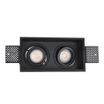 Фото ST262.418.02 Св-к встр. Черный GU10 2*50W IP20 L91,5xW17,2xH5,2 220V Без ламп Встраиваемые светильники