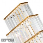 Фото 1 Настенный светильник iLamp Triumph W6119-4 BRASS