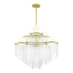 Фото 4 SL1511.203.06 Люстра подвесная ST-Luce Золотистый/Белый E27 6*60W ALLEGRO