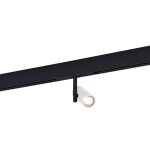 Фото 2 ST808.536.08 Магнитный трековый светильник Белый LED 1*8W 3000K 550Lm Ra>90 36° IP20 D42xH135 48VV SKYLINE 48