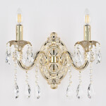 Фото 2 Бра с хрустальными подвесками AL7901B10/2/175 A GW Bohemia Ivele Crystal
