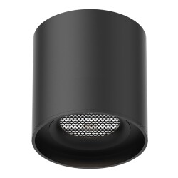 Фото ST678.436.06 Магнитный трековый светильник Черный LED 1*6W 3000K 300Lm Ra>90 IP20 D75xH75 48V SKYFLAT