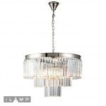 Фото 4 Подвесная люстра iLamp Triumph 7383/8P NICKEL