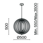 Фото 3 Подвесной светильник Maytoni MOD197PL-01W1