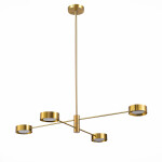 Фото 2 SL6504.302.04 Светильник потолочный ST-Luce Латунь/Латунь LED 4*5W 3000K VICO