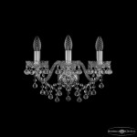 Фото 3 Бра хрустальные 1409B/3/160 Ni Bohemia Ivele Crystal