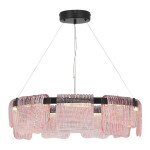 Фото 1 SL6021.403.54 Светильник подвесной ST-Luce черный/розовый LED 1*54W 3000K ВУАЛЬ